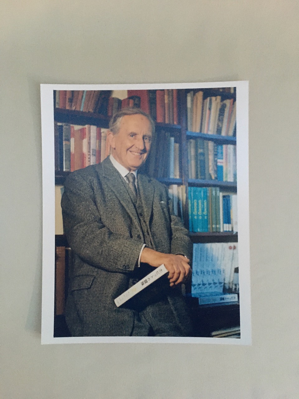Exclusive Photographic Print: J. R. R. Tolkien in His Library